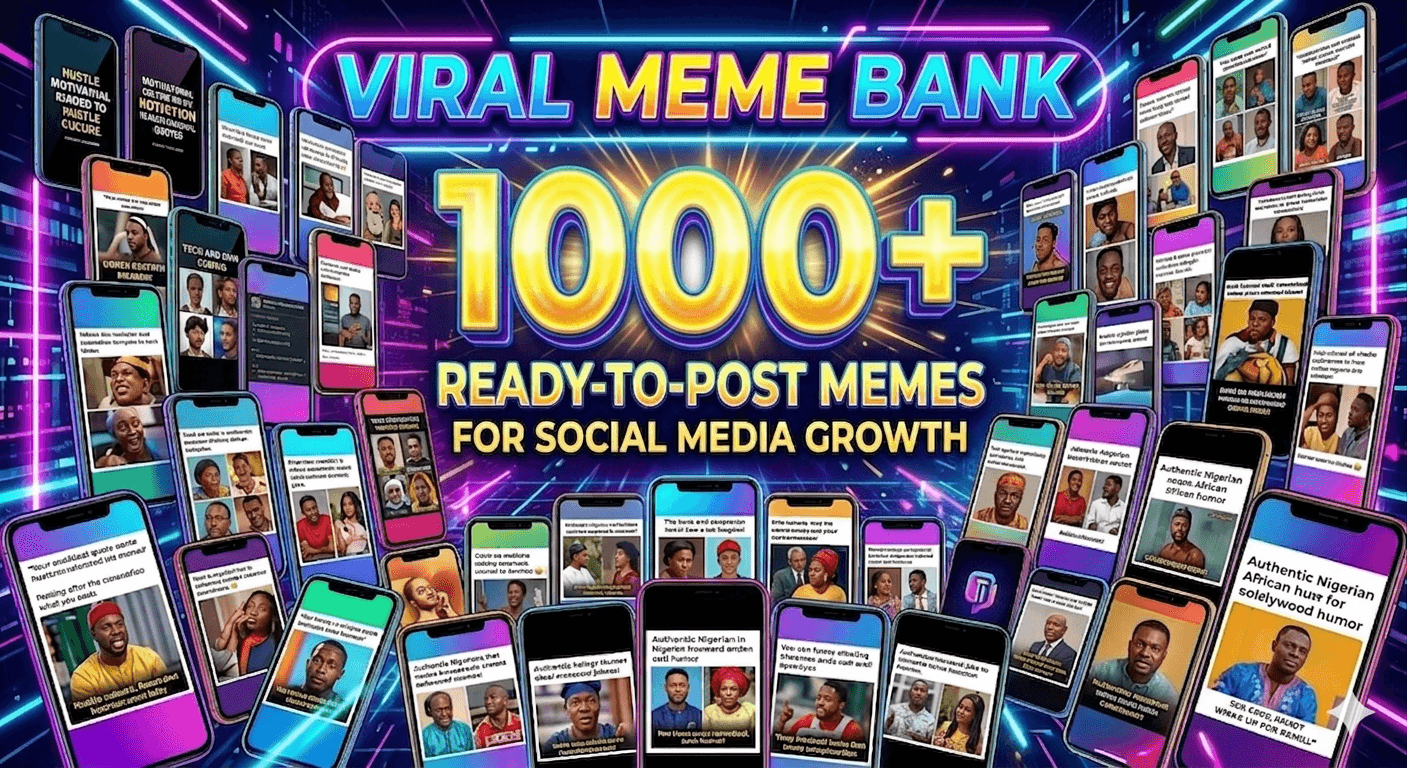 Viral Meme Bank — 500+ Ready-to-Post Meme Clips